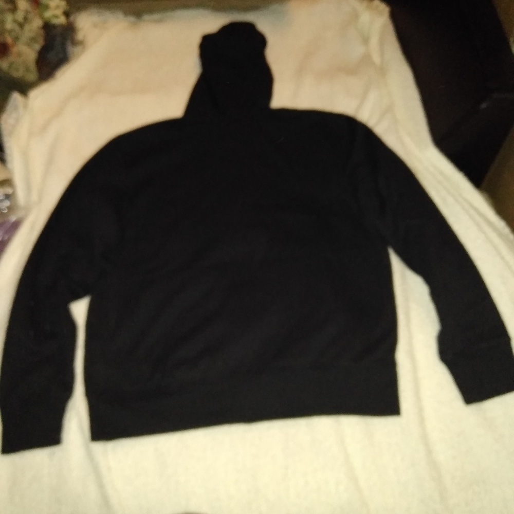 Nautica Black W/ Blue Hooded Jacket - Picture 2 of 5